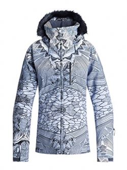 Roxy Snow Junior’s Jet Ski Premium Jacket, Crown Blue_FREEZELAND, L